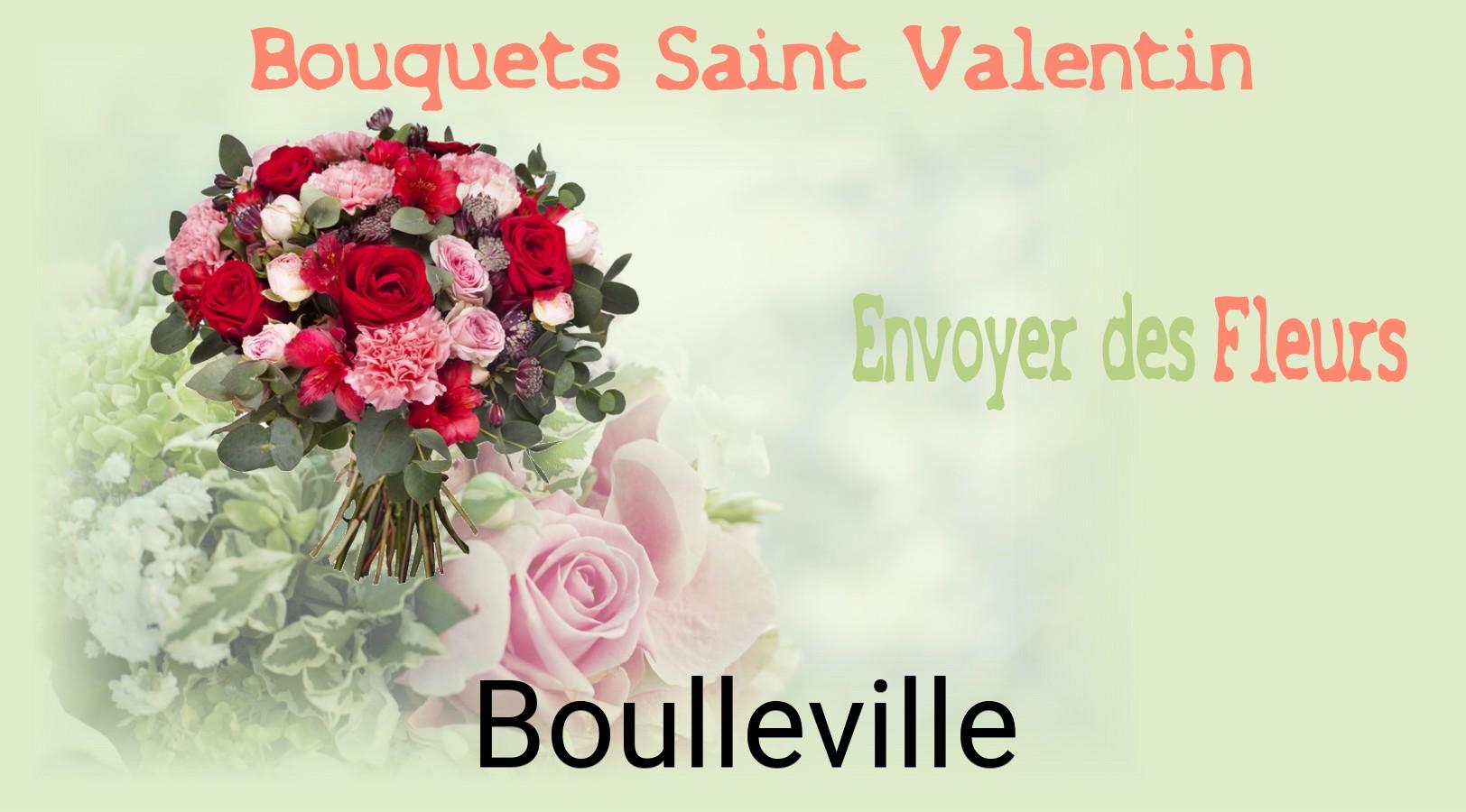 Roses de Saint-Valentin livrées à Boulleville